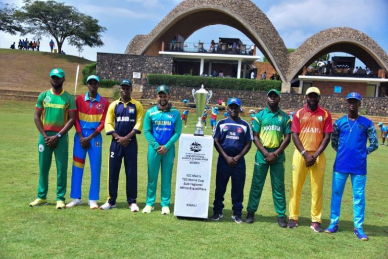 Cricket : Haratangira imikino yo gushaka itike y’igikombe cy’Isi mu itsinda B