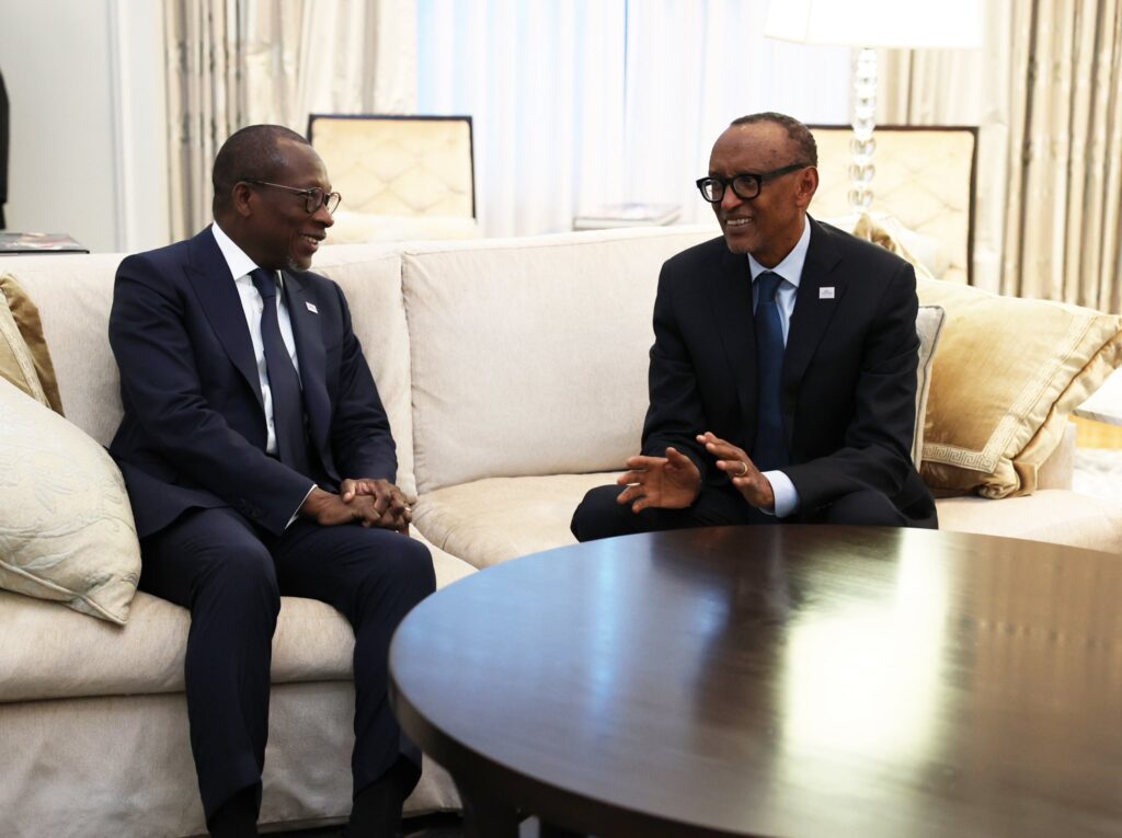 Perezida Kagame na Talon bishimiye umubano w’u Rwanda na Benin