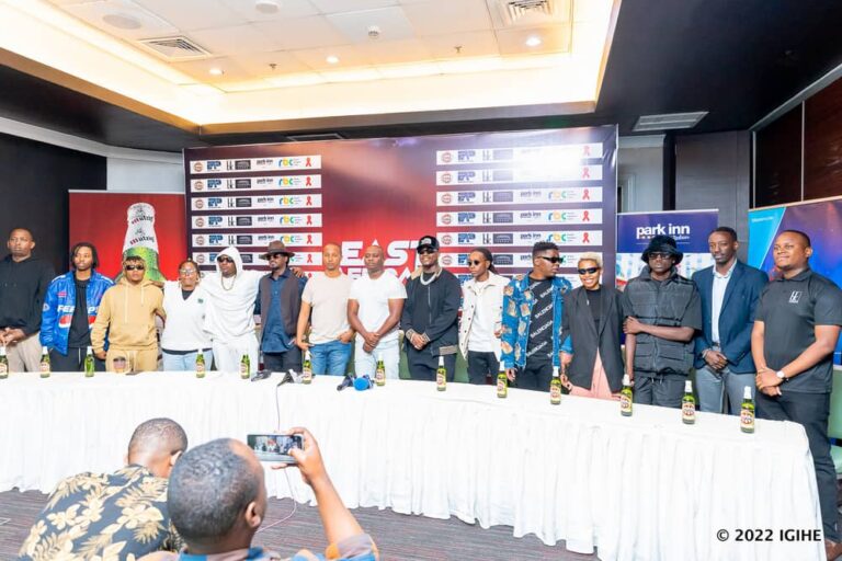 Imihigo ni yose ku bahanzi bazaririmba muri East African Party 2023