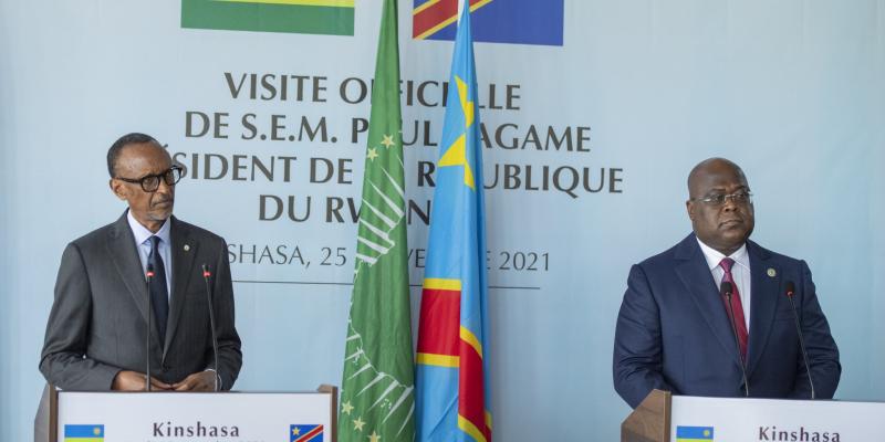 Tshisekedi aravugira abanzi: “Mwange Kagame mukunde Abanyarwanda”
