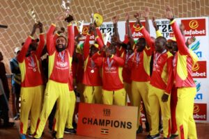 Cricket: Ikipe ya Uganda yegukanye irushanwa “Tri-Nation T20 Cup 2022″