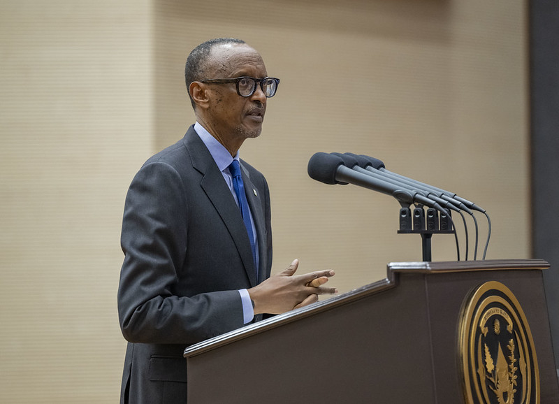 Perezida Kagame yikomye amahanga ashora amatiku mu rugendo rw’amahoro