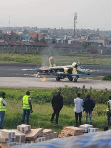 Indi ndege ya RDC yavogereye ikirere cy’u Rwanda iraraswa 