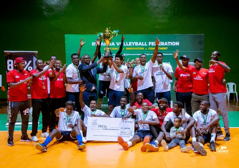 Volleyball: Ikipe ya REG VC na APR VC zegukanye igikombe cya shampiyona
