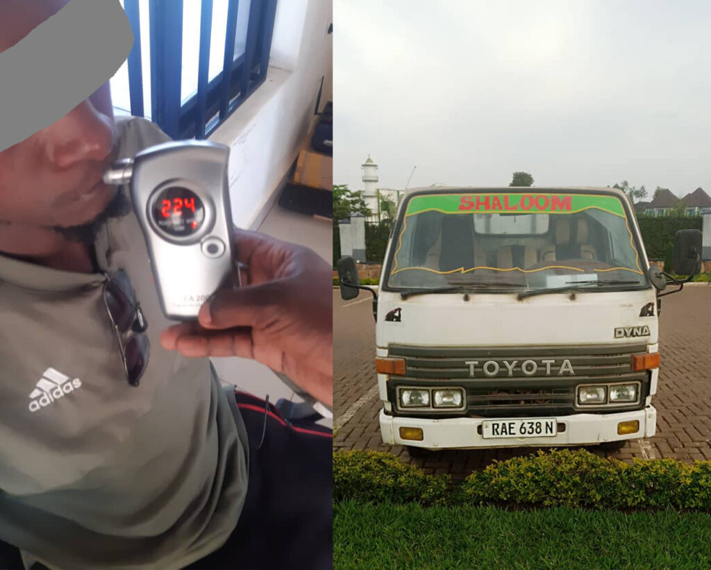 Rwamagana: Yagiye gusuzumisha ubuziranenge bw’imodoka yasinze