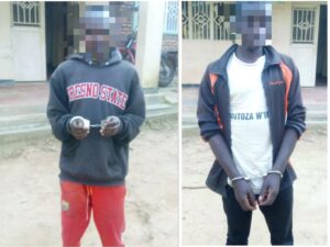 Burera: Bafatanywe metero 35 z’insinga bakase ku mapoto