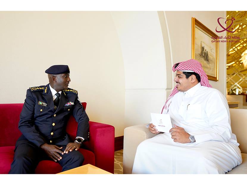 Intumwa ya Polisi y’u Rwanda mu ruzinduko muri Qatar