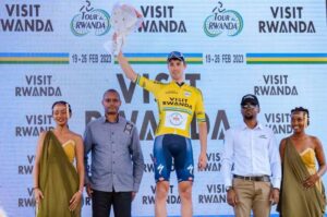 Tour du Rwanda 2023: Vernon Ethan yegukanye intera ya kabiri akomeza kuyobora isiganwa