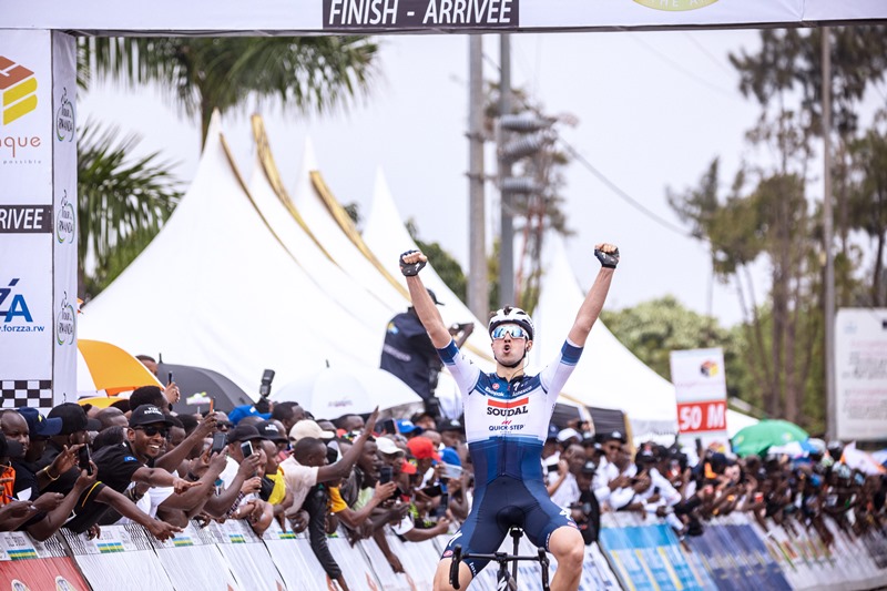 Tour du Rwanda 2023: Vernon Ethan yegukanye intera ya mbere