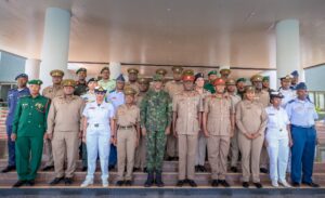 Abiga mu Ishuri Rikuru rya Gisirikare muri Kenya basuye u Rwanda