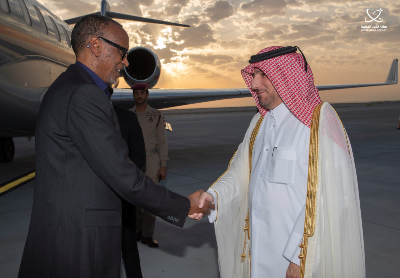 Perezida Kagame mu ruzinduko rw’akazi muri Qatar