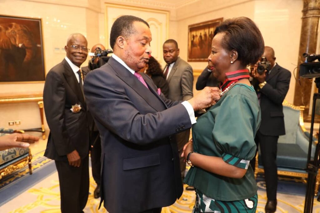 Louise Mushikiwabo wateje imbere OIF yambitswe umudali w’ishimwe
