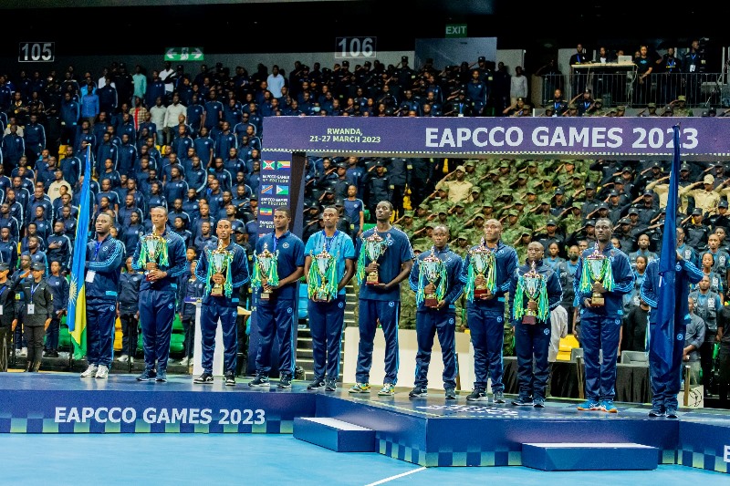 EAPCCO Games 2023: Polisi y’u Rwanda  yegukanye ibikombe 9