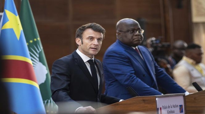 Perezida Macron yasabye RDC kwishakamo umuzi w’ibibazo