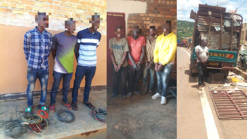 Abantu 8 bakekwaho kwiba insinga z’amashanyarazi