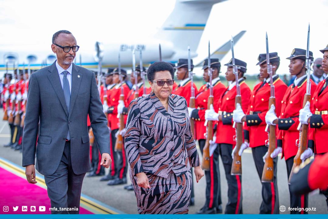 Perezida Kagame mu ruzinduko rw’iminsi 2 muri Tanzania