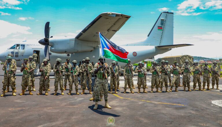 Sudani y’Epfo yatangiye kohereza Ingabo muri RDC