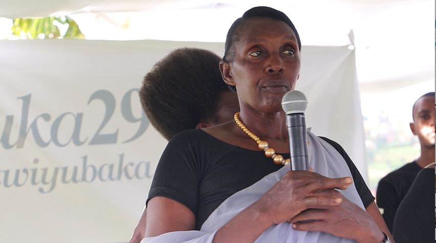 Kwibuka29: Uwimana yavuze uko yacunagujwe na mbere ya Jenoside