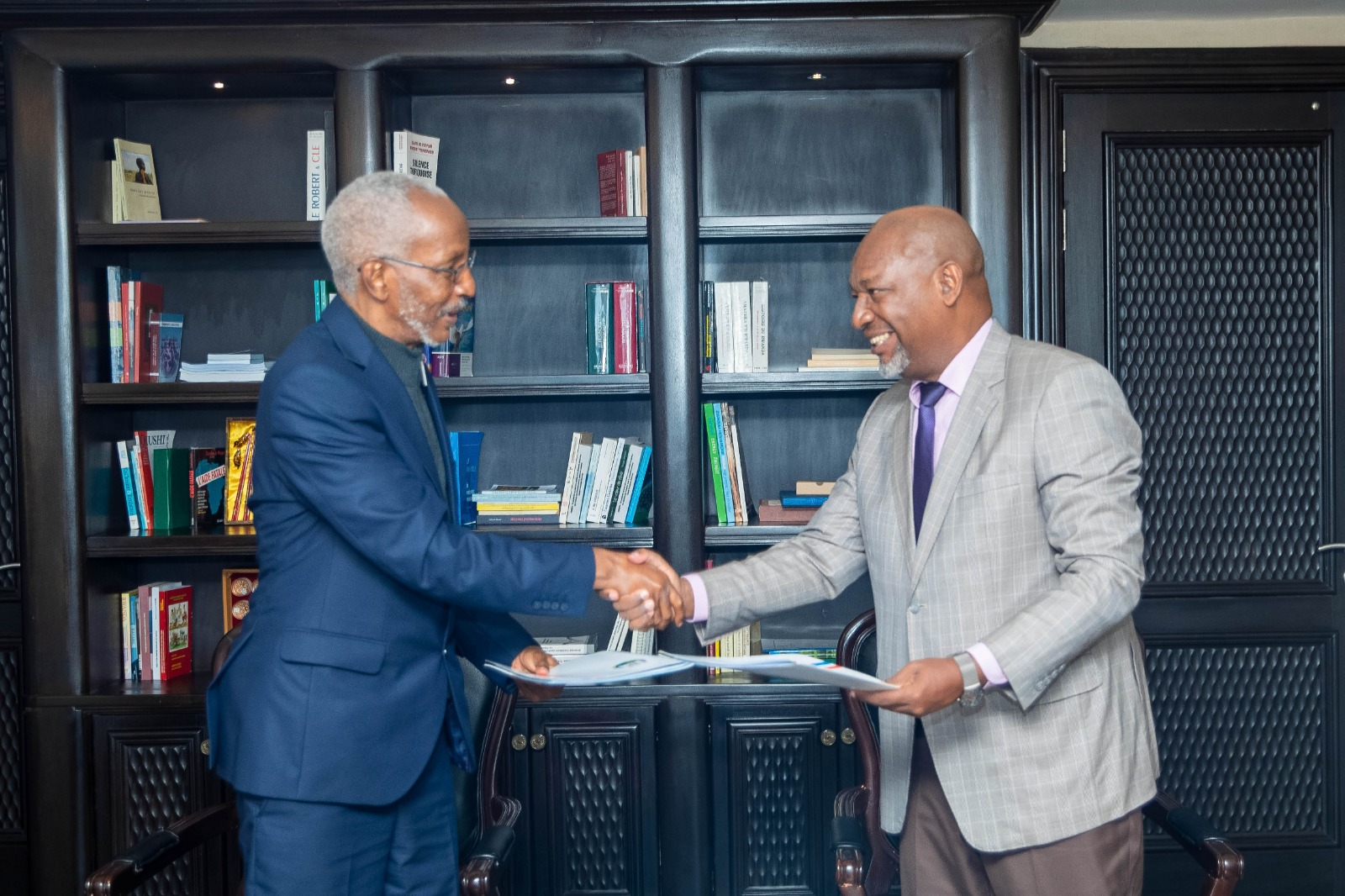 Ngarambe François na Gasamagera Wellars bashimiye Perezida Kagame