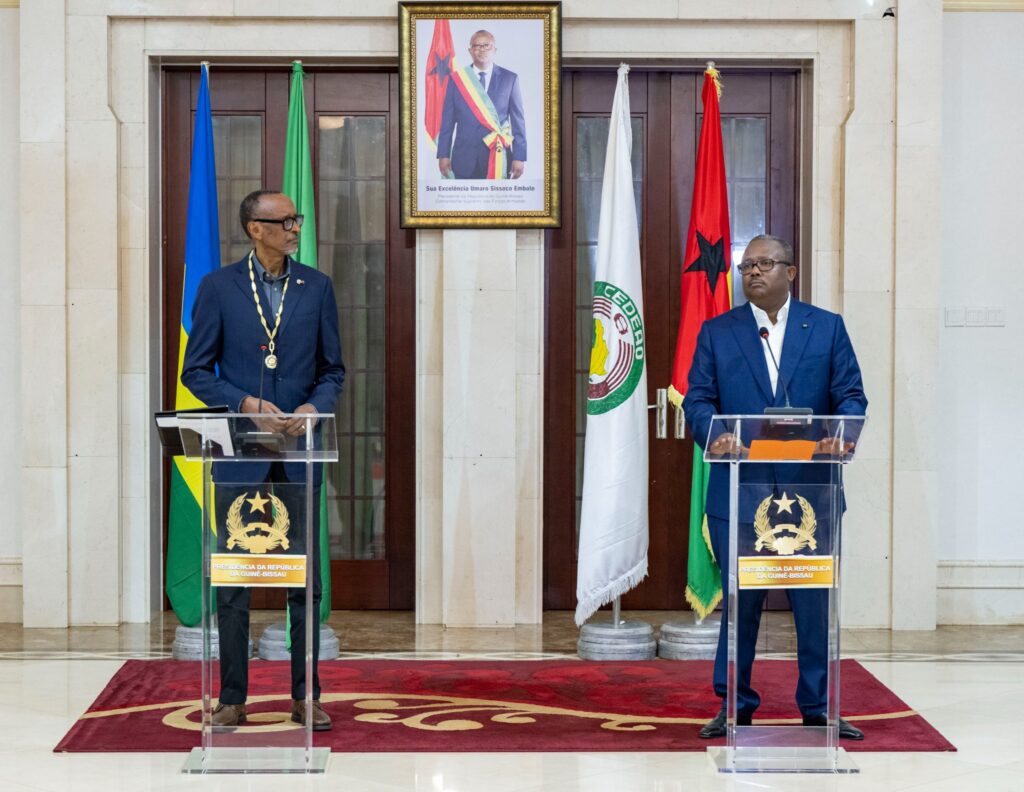 Umutungo w’u Rwanda na Guinea-Bissau ni urubyiruko- Perezida Kagame