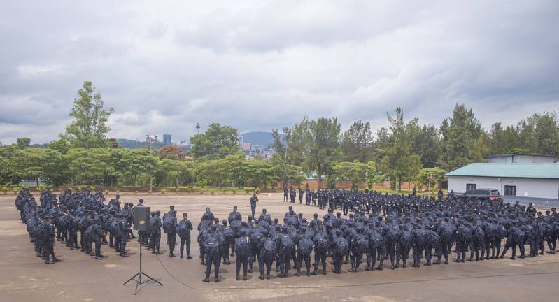 U Rwanda rurasimbura abapolisi rwohereje muri MINUSCA