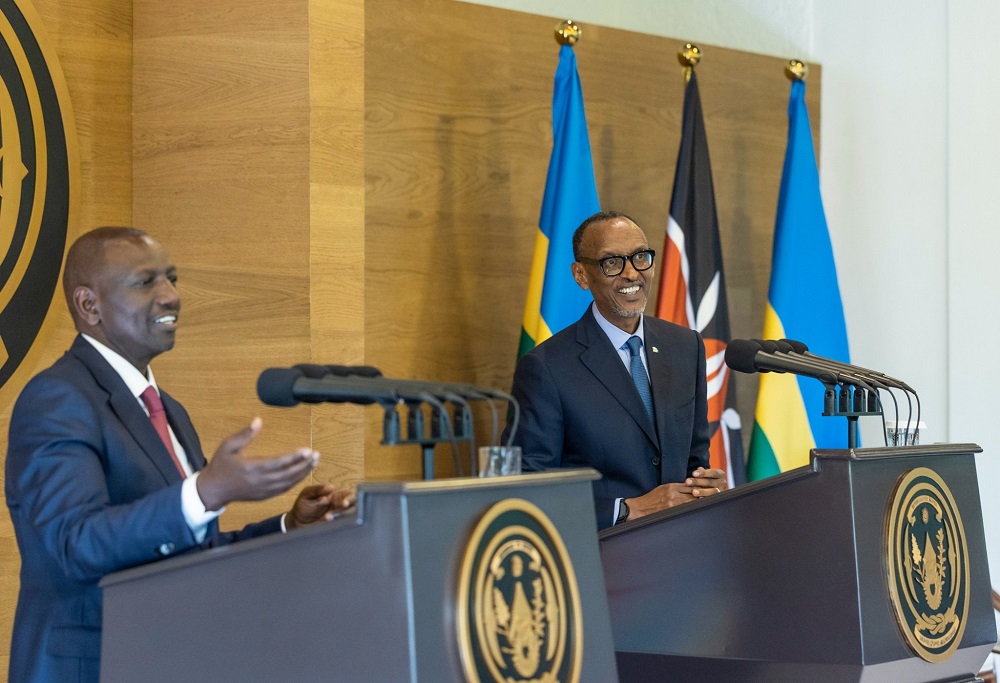 ‘Turabona impinduka’- Perezida Kagame na Ruto ku bibazo bya RDC