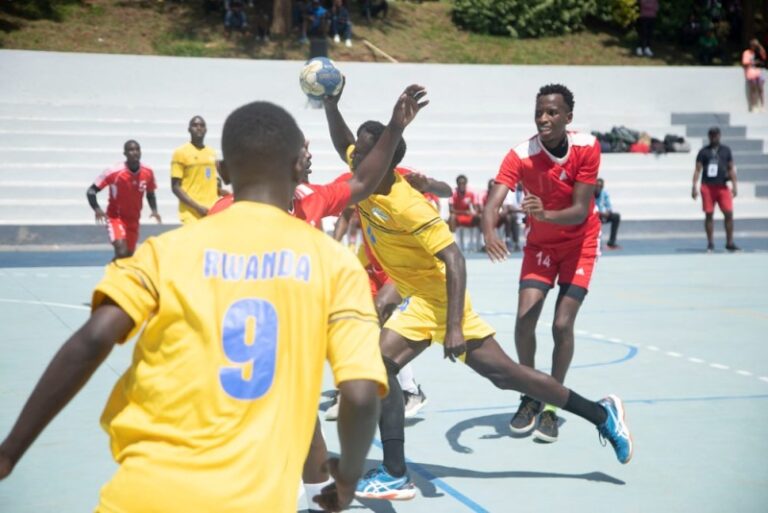 Handball: Ikipe y’u Rwanda yatsinze u Burundi mu mikino ya gicuti