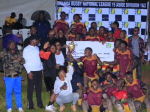 Rugby: UR Grizzlies yegukanye igikombe cya shampiyona y’icyiciro cya kabiri