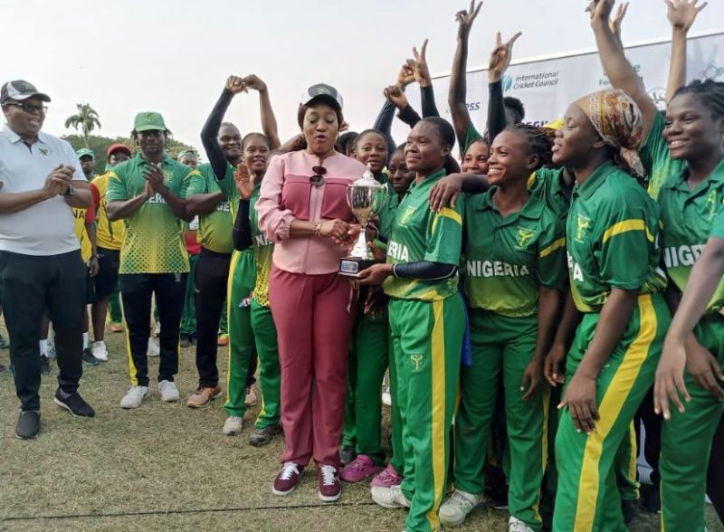 Cricket: Nigeria yegukanye igikombe itsinze ikipe y’u Rwanda