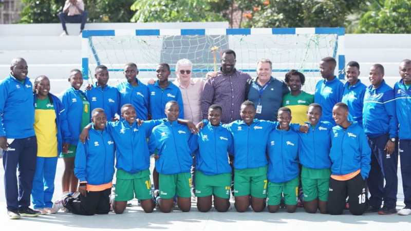 Handball: Ikipe y’u Rwanda U-17 iratangira imikino y’Akarere ka 5 ikina na Djibouti