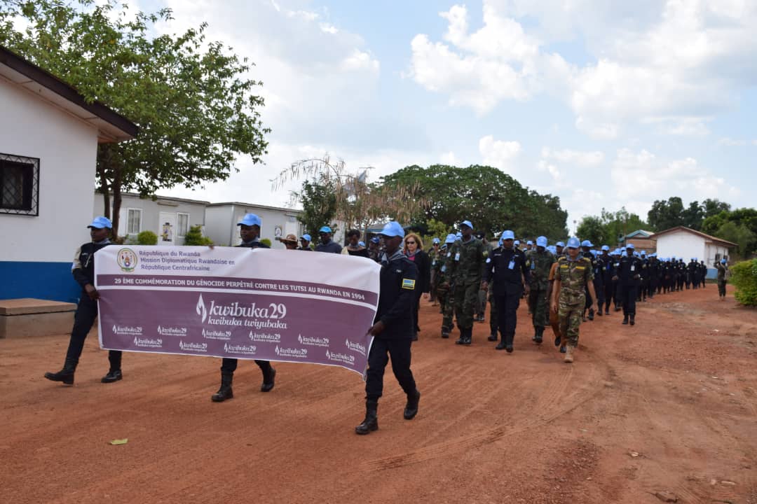 Kwibuka29: MINUSCA yashimye u Rwanda n’Abanyarwanda bataheranywe n’amateka