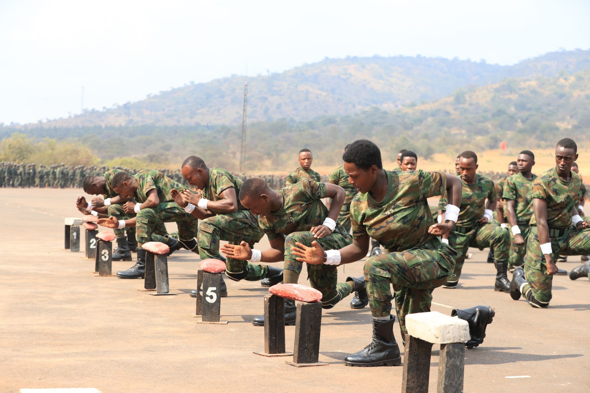 Abasirikare 3,000 ba RDF basoje imyitozo ihanitse
