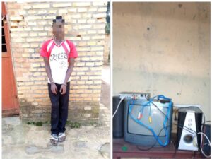 Kamonyi: Yaguwe gitumo agiye kugurisha ibyo akekwaho kwiba
