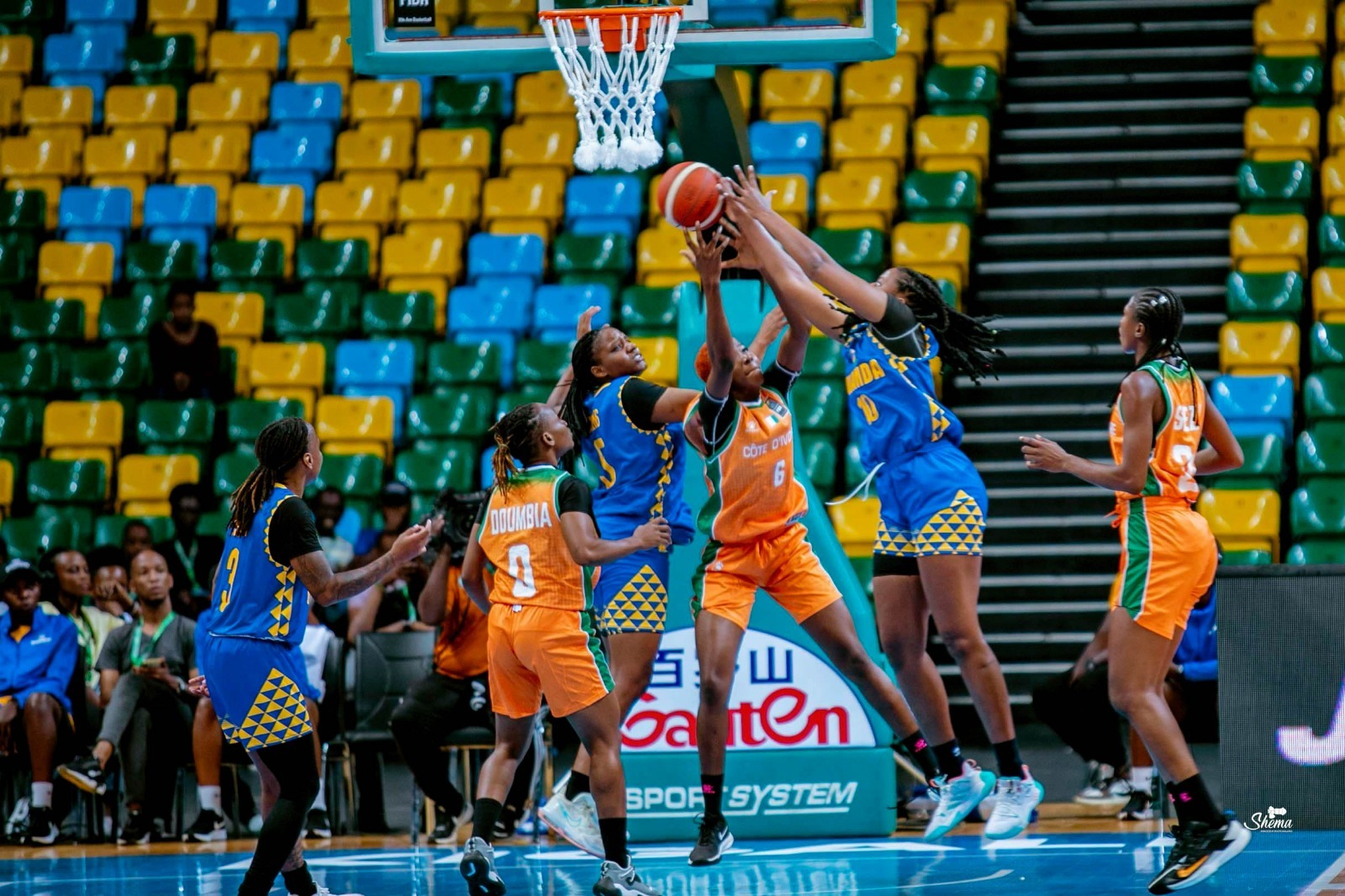 Basketball: Ikipe y’u Rwanda yatangiye imikino y’Afurika yitwara neza