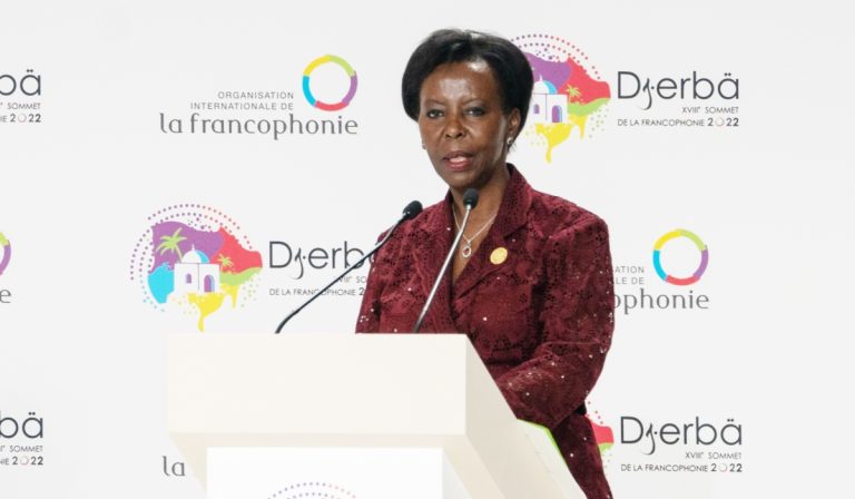 Mushikiwabo ntazitabira imikino ya Francophonie