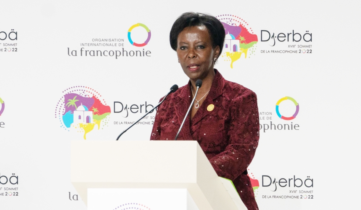 Mushikiwabo ntazitabira imikino ya Francophonie