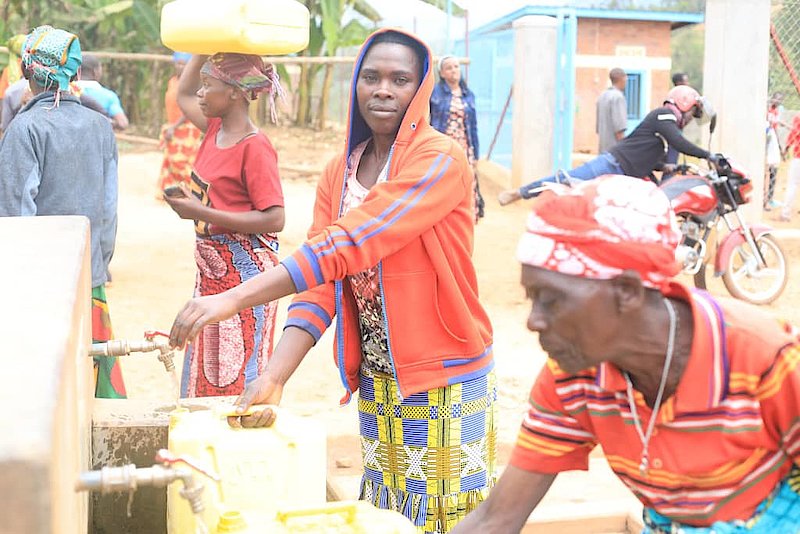 Gakenke: Hatashywe umuyoboro w’amazi uzafasha imiryango isaga 13 000