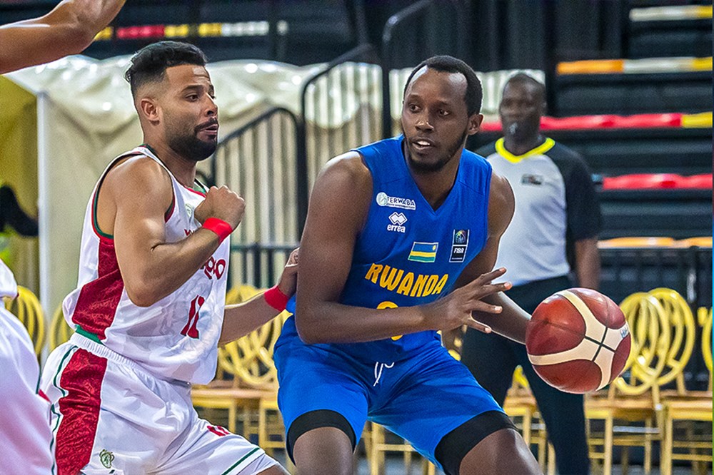 Basketball:  Ikipe y’u Rwanda yatsinzwe na Maroc ariko iracyafite amahirwe yo gukomeza muri ¼