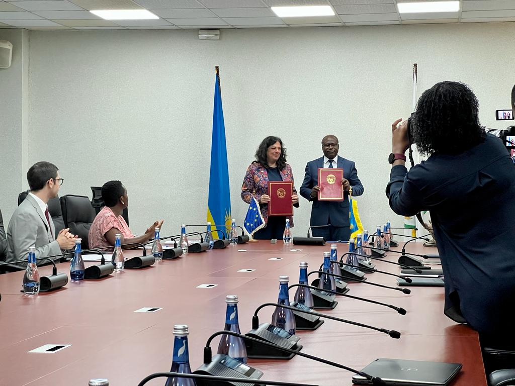 EU yahaye inkunga Guverinoma y’u Rwanda izakoreshwa mu rwego rw’Ubutabera