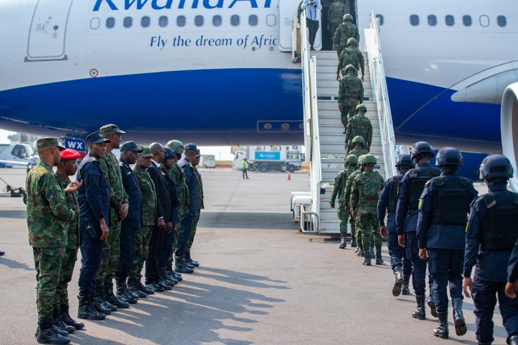 U Rwanda rwasimbuje abasirikare n’abapolisi bari muri Mozambique
