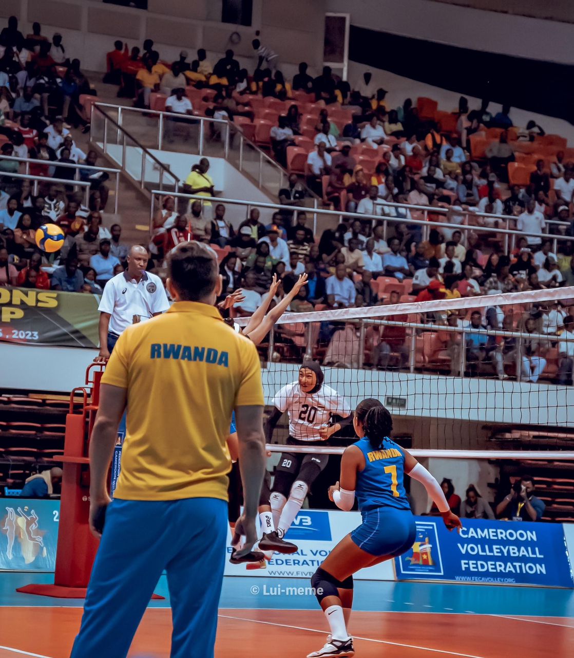 Volleyball: Ikipe y’u Rwanda yatsinzwe na Misiri muri ½  mu mikino y’Afurika
