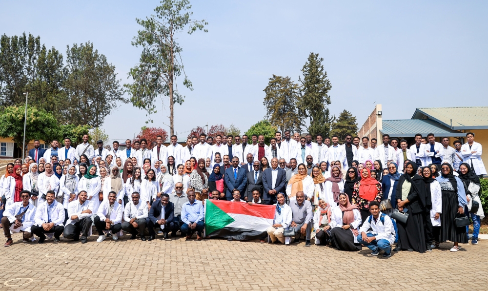 Abanyeshuri bo muri Sudani bishimiye gusoreza amasomo mu Rwanda