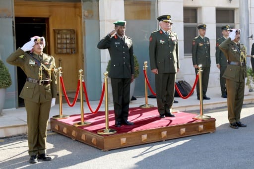 U Rwanda na Yorodaniya mu kunoza ubufatanye mu bya gisirikare