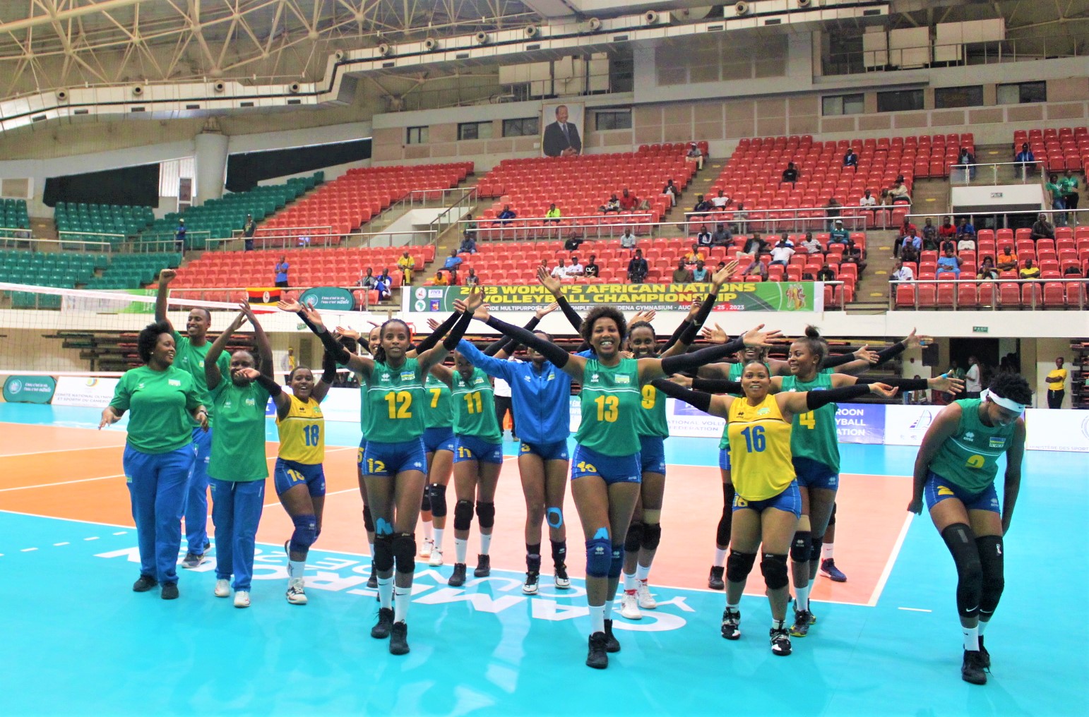Volleyball: Hagiye gusozwa imikino yo mu matsinda
