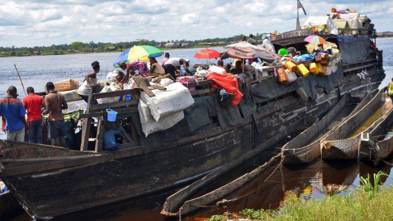 RDC : Ubwato bwarimo abakozi ba Leta  bwarohamye