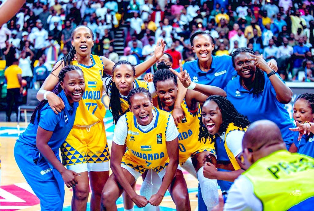 Basketball: Ikipe y’u Rwanda   yakoze amateka  igera muri 1/2  cy’irangiza mu mikino y’Afurika