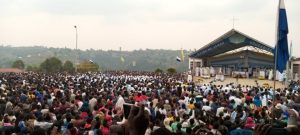 Nibura abakirisitu 50 000 bategejwe i Kibeho  kuri Asomusiyo