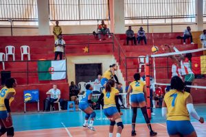 Volleyball: Ikipe y’u Rwanda yatsinze Burfina Faso ikatisha itike ya ¼