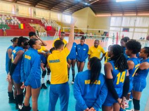 Volleyball: Ikipe y’u Rwanda izahura na Algeria muri ¼ mu mikino y’Afurika