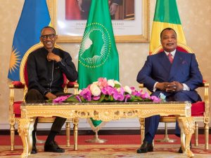 Perezida Kagame na  Tshisikedi mu batumiwe mu nama i Brazaville